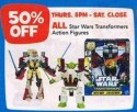 Toys-R-Us Black Friday Star Wars Transformers