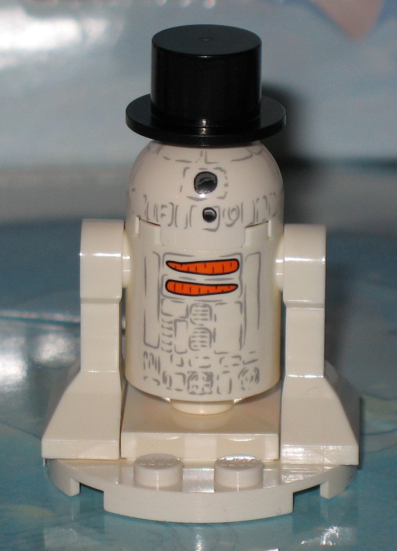 LEGO Star Wars Advent Minifigure 9509 R2-D2 Snowman Droid 