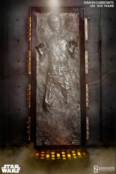 Sideshow life-size Han in Carbonite
