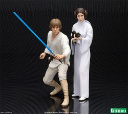 Kotobukiya Luke and Leia