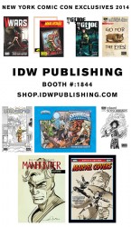 IDW NYCC Exclusives