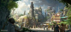 Disney Star Wars Land Concept Art