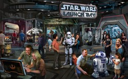 Disney Star Wars Launch Bay Concept Art