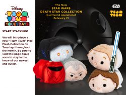 Disney Tsum Tsum Death Star Collection