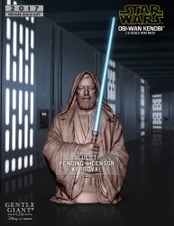 Gengle Giant Premier Guild Membership Obi-Wan Kenobi Bust