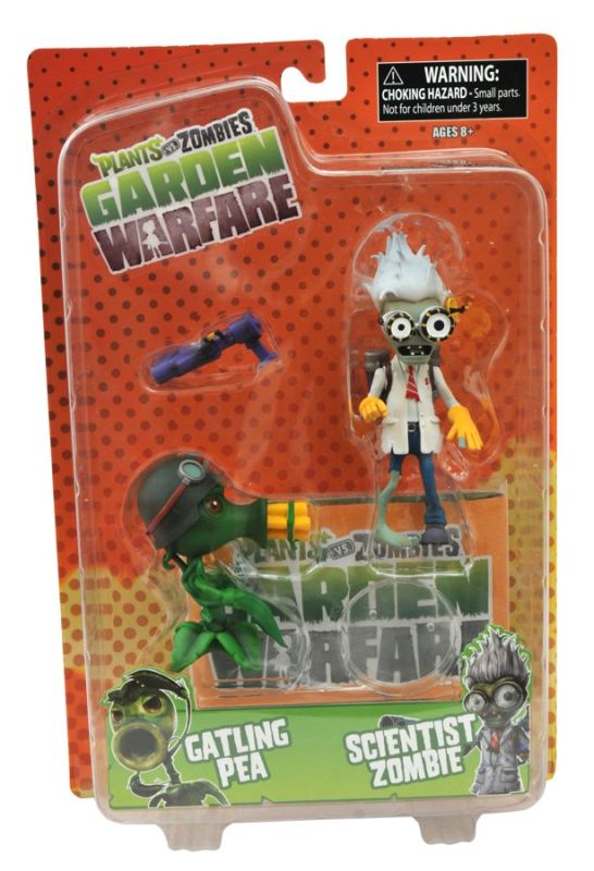 Plants vs. Zombies Comic Book Pack with 3 Figure 