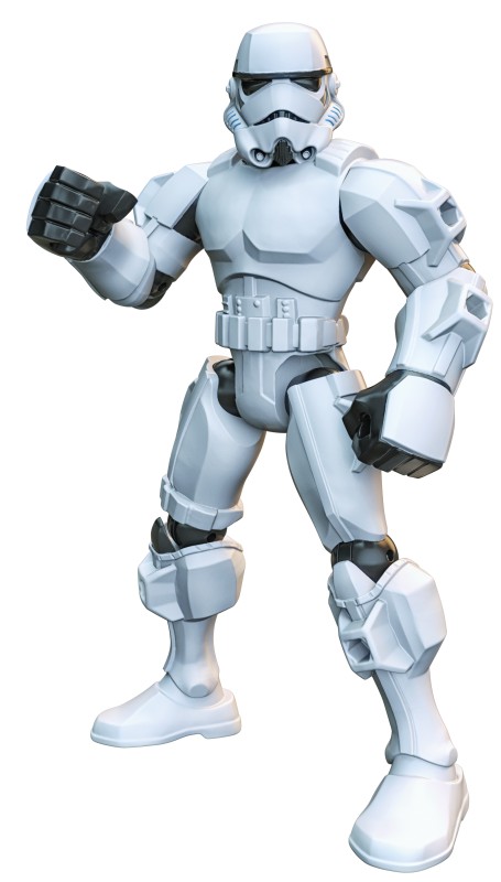 Hasbro Star Wars Hero Mashers – Figura Stormtrooper Personalizzabile 15 Cm Con Accessori