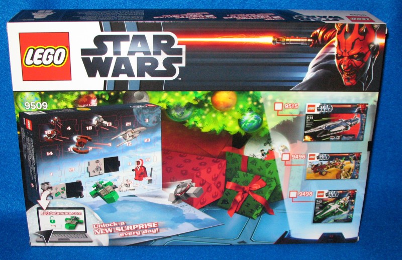Lego ® Star Wars ™ 9509 calendario de Adviento 2012 nuevo con embalaje original colección