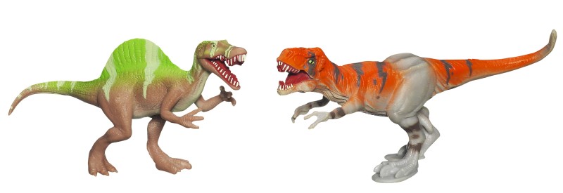 Spinosaurus vs T-Rex - Dino Battlers