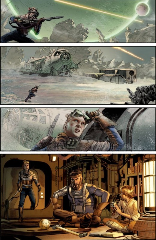 The Star Wars Sample Page