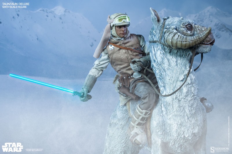 Sideshow Luke and Tauntaun
