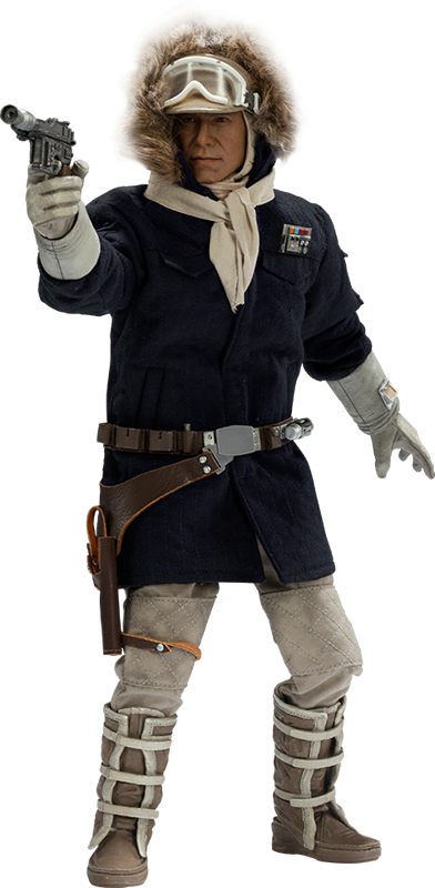 Sideshow Han Solo Hoth Blue Coat Exclusive