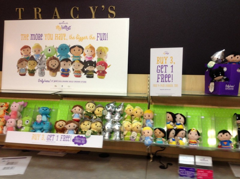 Hallmark itty bittys Store Display