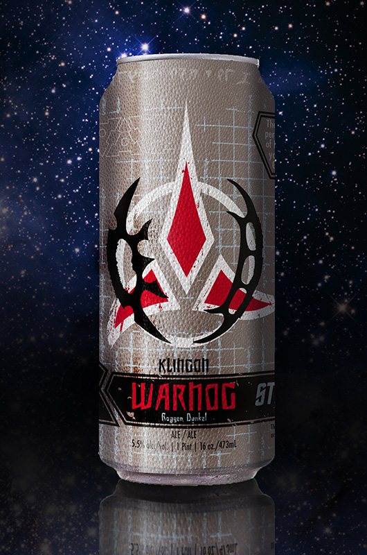 Klingon Warnog in Space Can