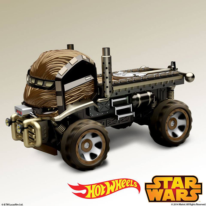 Hot Wheels Chewbacca Character Car
