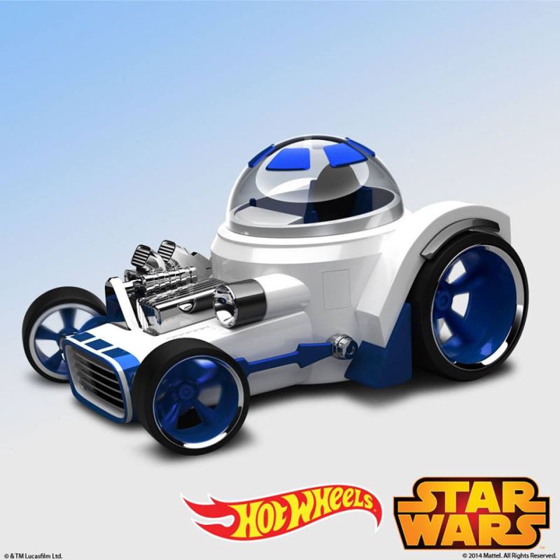 Hot Wheels R2-D2 Character Car