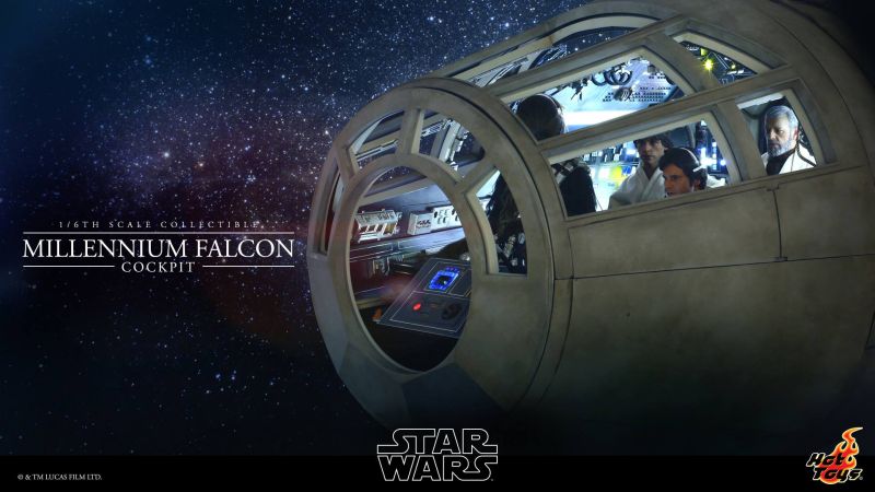 Hot Toys Millennium Falcon Cockpit Preview