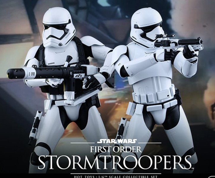 Hot Toys Sixth Scale First Order Stormtrooper set