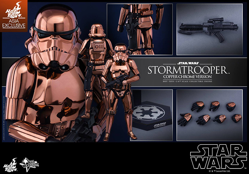 Hot Toys Copper Chrome Stormtrooper