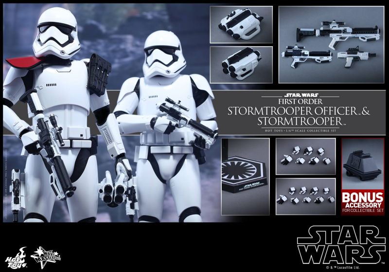 Hot Toys FO Stormtrooper Officer 2-pack
