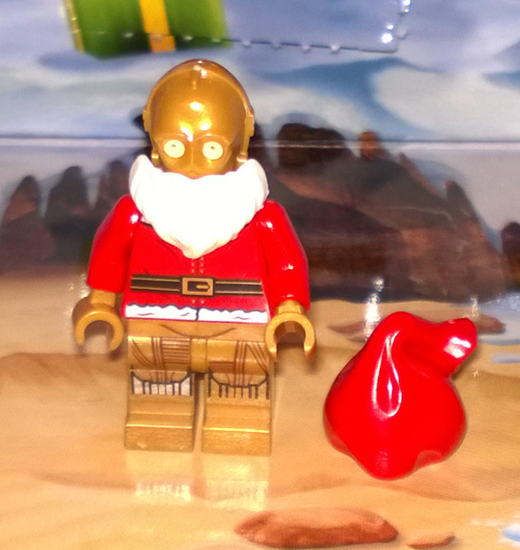 Lego SW Advent Calendar 75097 2015 Day 24a Santa C-3PO