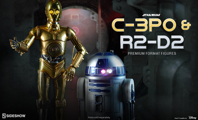 Sideshow R2-D2 and C-3PO Premium Format Preview