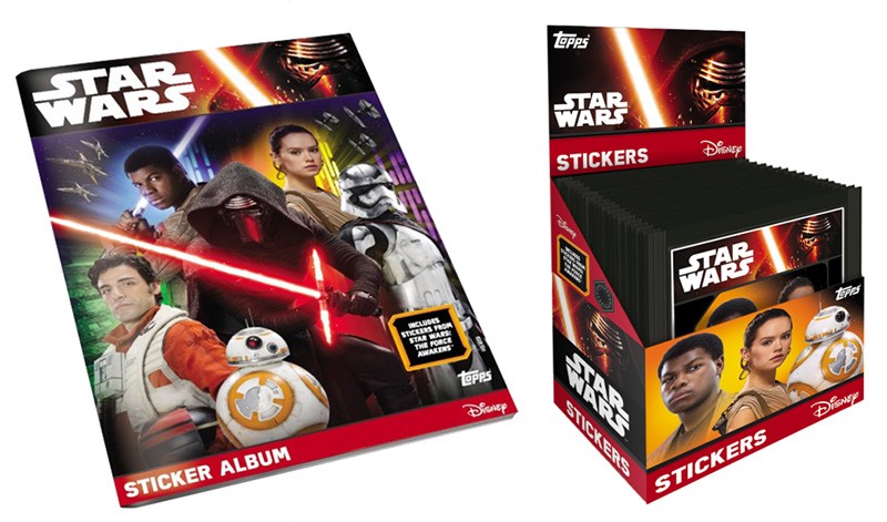 Topps TFA Stickers