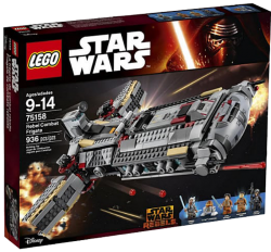 Lego 75158 rebel combat frigate box