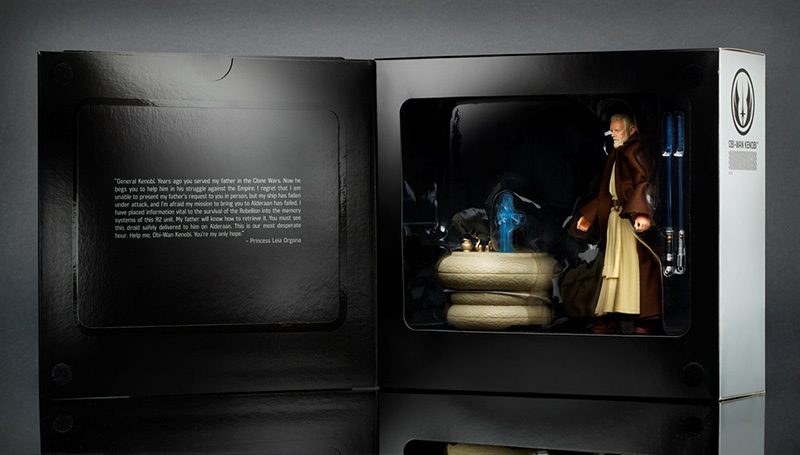 Hasbro Black Series Obi-Wan Kenobi SDCC Packaged
