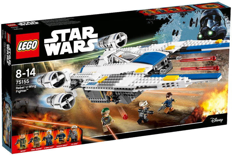 Lego 75155 Rebel U-Wing Fighter Boxed