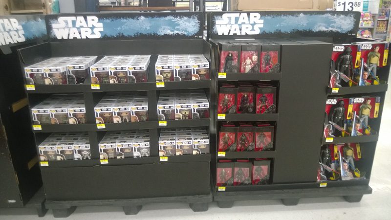 Walmart Rogue One Funko and Hasbro Black Series