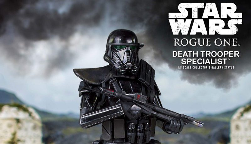 Gentle Giant Death Trooper Specialist Statue Banner
