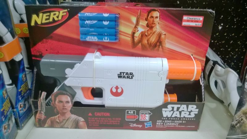 Hasbro Rey Nerf Pistol