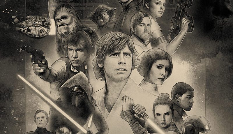 Star Wars Celebration Orlando 2017 Paul Shipper Key Art Poster Banner