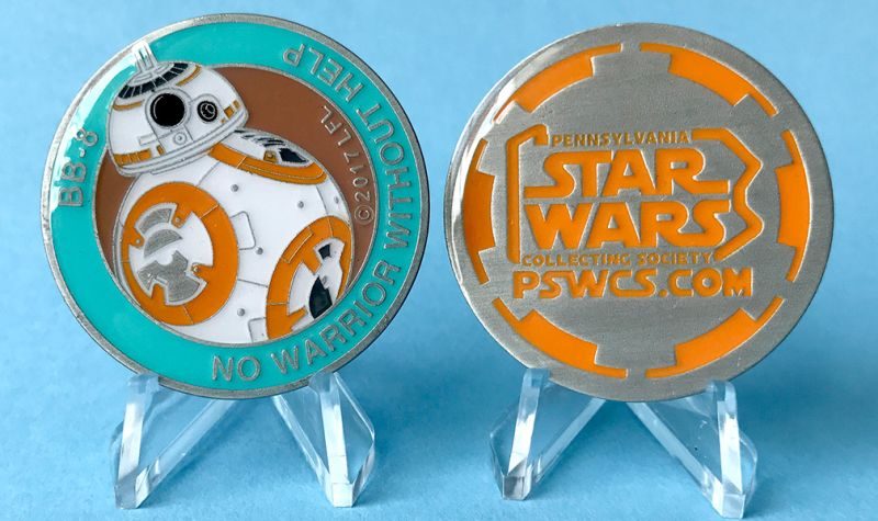 Star Wars Celebration Orlando 2017 PSWCS BB-8 Medallion Banner