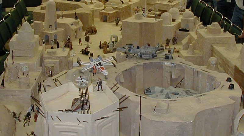 Celebration II Diorama Workshop Tatooine Banner