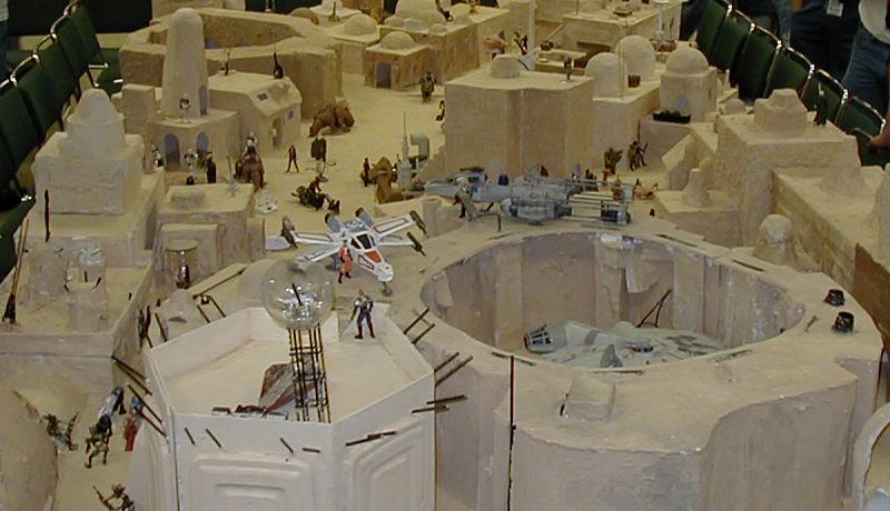 Celebration II Diorama Workshop Tatooine Banner