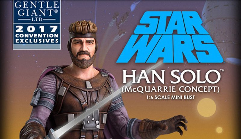 Gentle Giant Convention Ralph McQuarrie Han Solo Banner