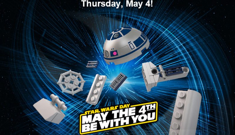 Lego May 4th 2017 R2-D2 Banner