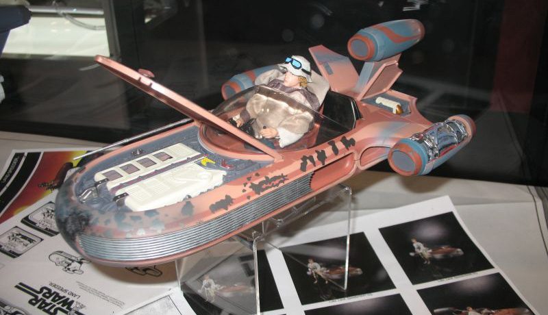 Star Wars Celebration Orlando 2017 Hasbro Luke Speeder Banner