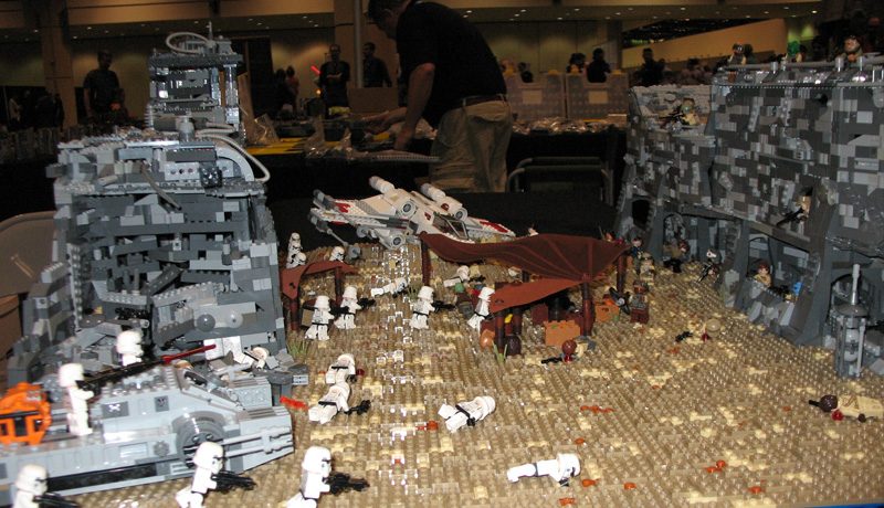 Star Wars Celebration Orlando 2017 Lego Jedha City Banner