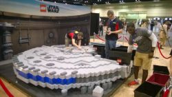 Star Wars Celebration Orlando 2017 Lego Millennium Falcon 02