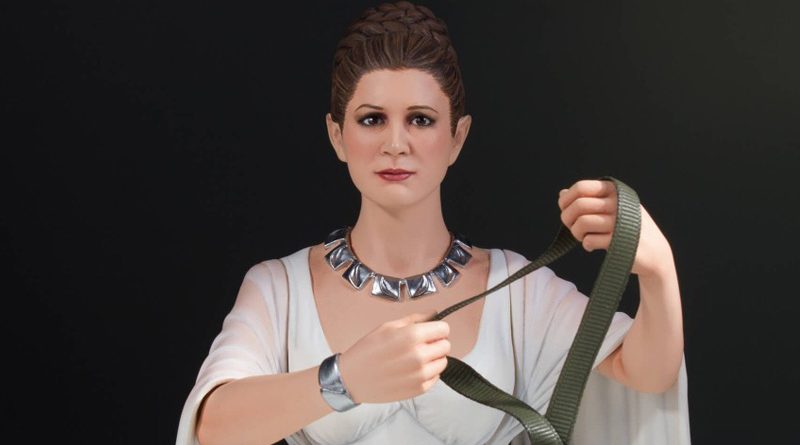 Gentle Giant Bust Yavin Ceremony Leia Banner