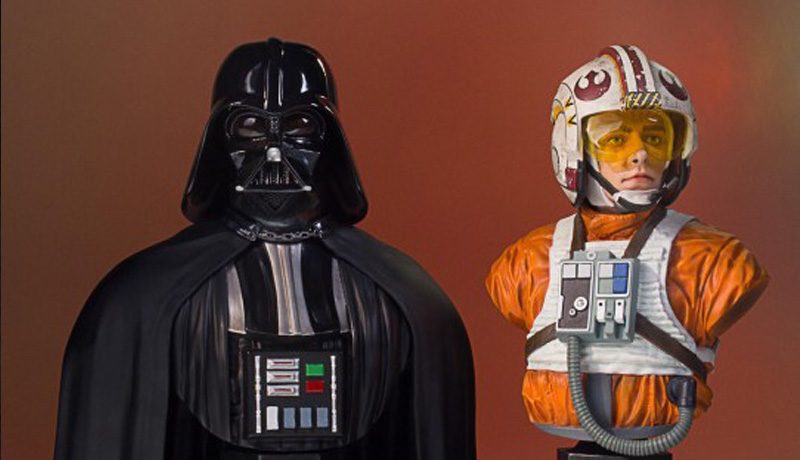 Classic Bust Luke and Vader