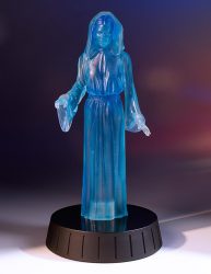 Holographic Princess Leia Statue