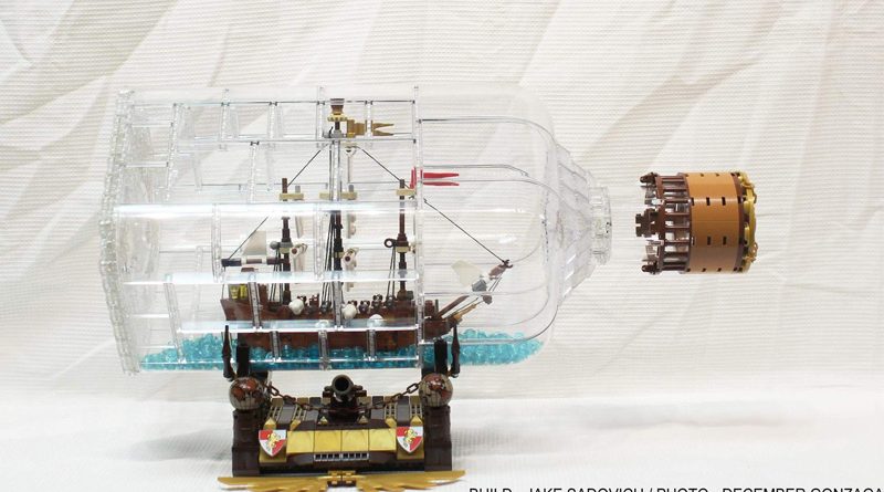 Lego Ship in a Bottle