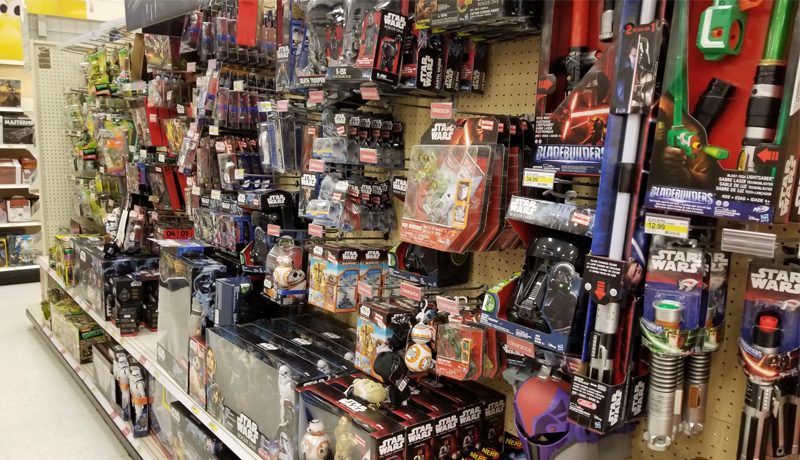 Target Star Wars Clearance Banner