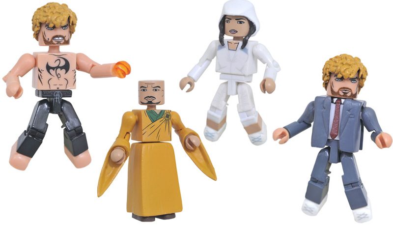 Iron Fist Minimates Banner