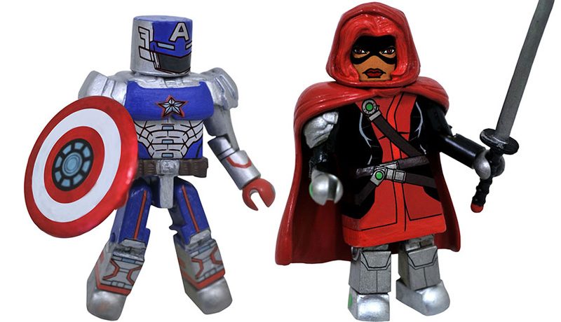 Guillotine Civil Warrior Minimates Banner