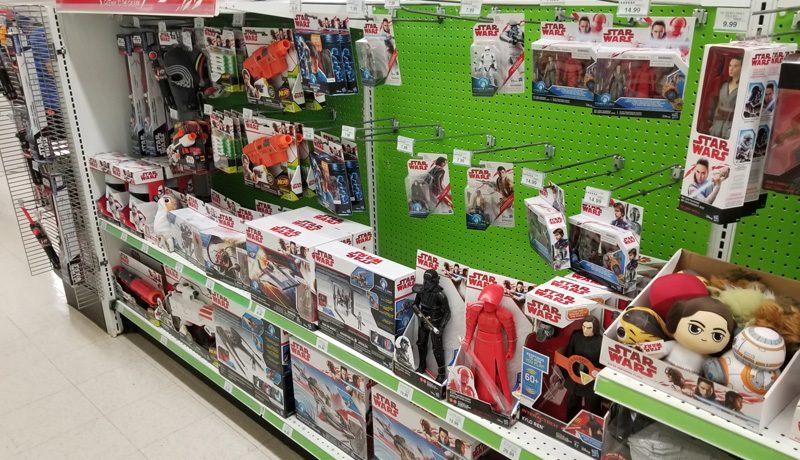 Force Friday Toys-R-Us Shelf